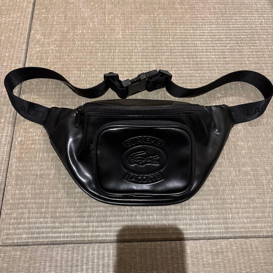 b*b様 美品　LACOSTE×SUPREME ウェストバック