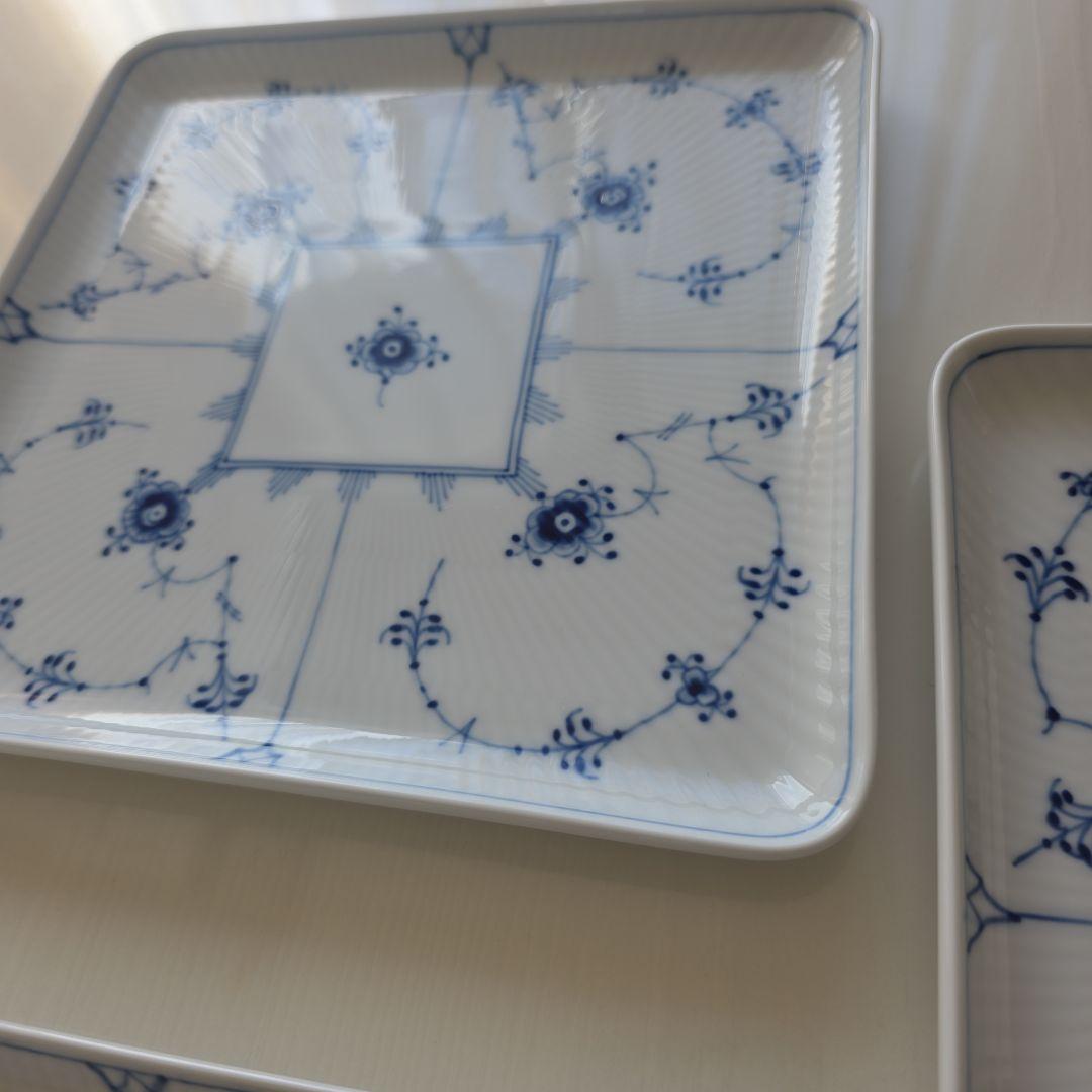 ロイヤルコペンハーゲン スクエア20㎝ 5+1枚セット