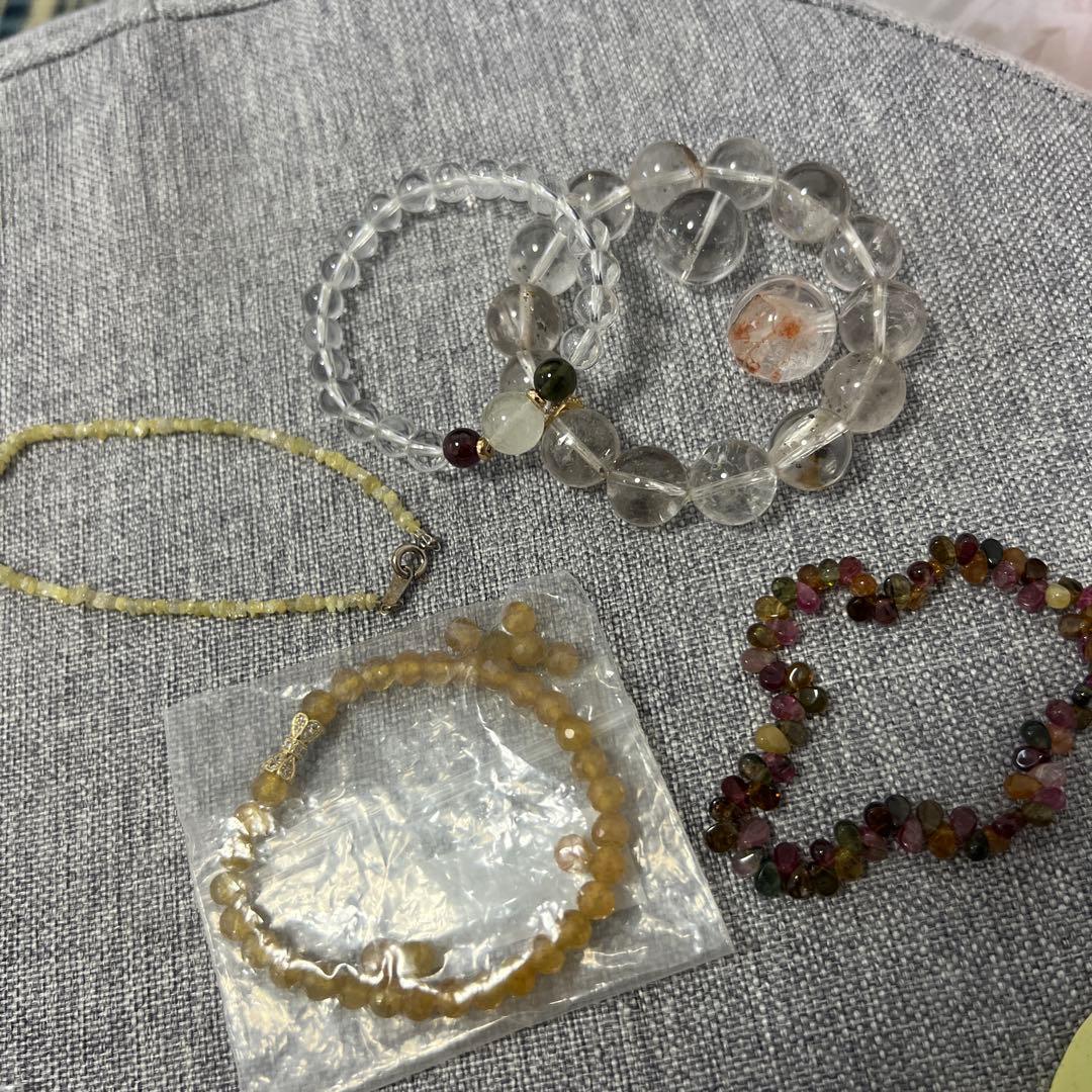 ビーズブレスレット5点セット