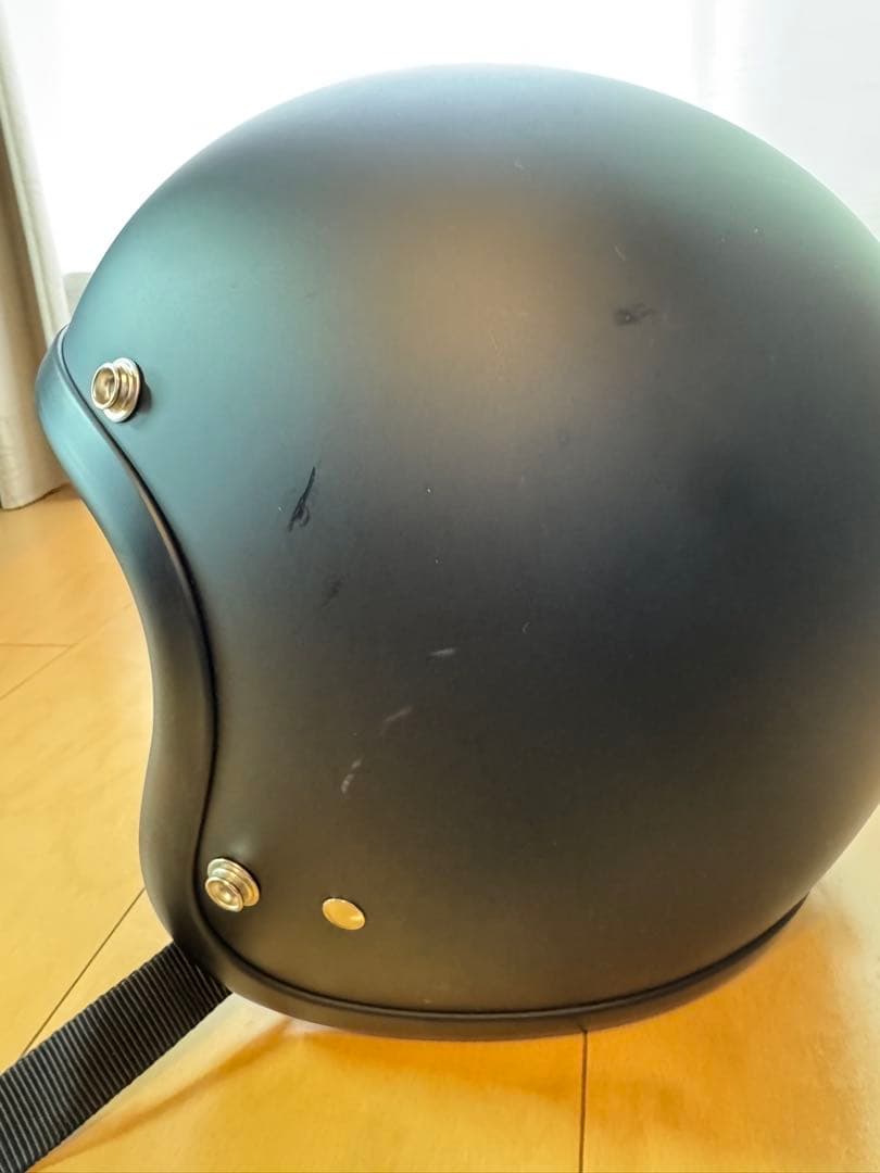 TT&CO. DOT規格 マットブラック ジェットヘルメット　値下げ交渉可