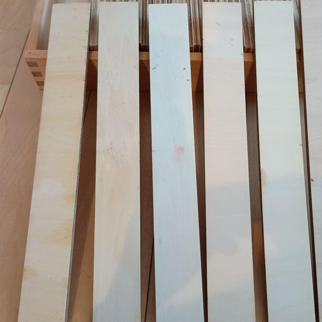 【希少】WAKU-BLOCK45 G100 長板8倍体（1/6厚）48個