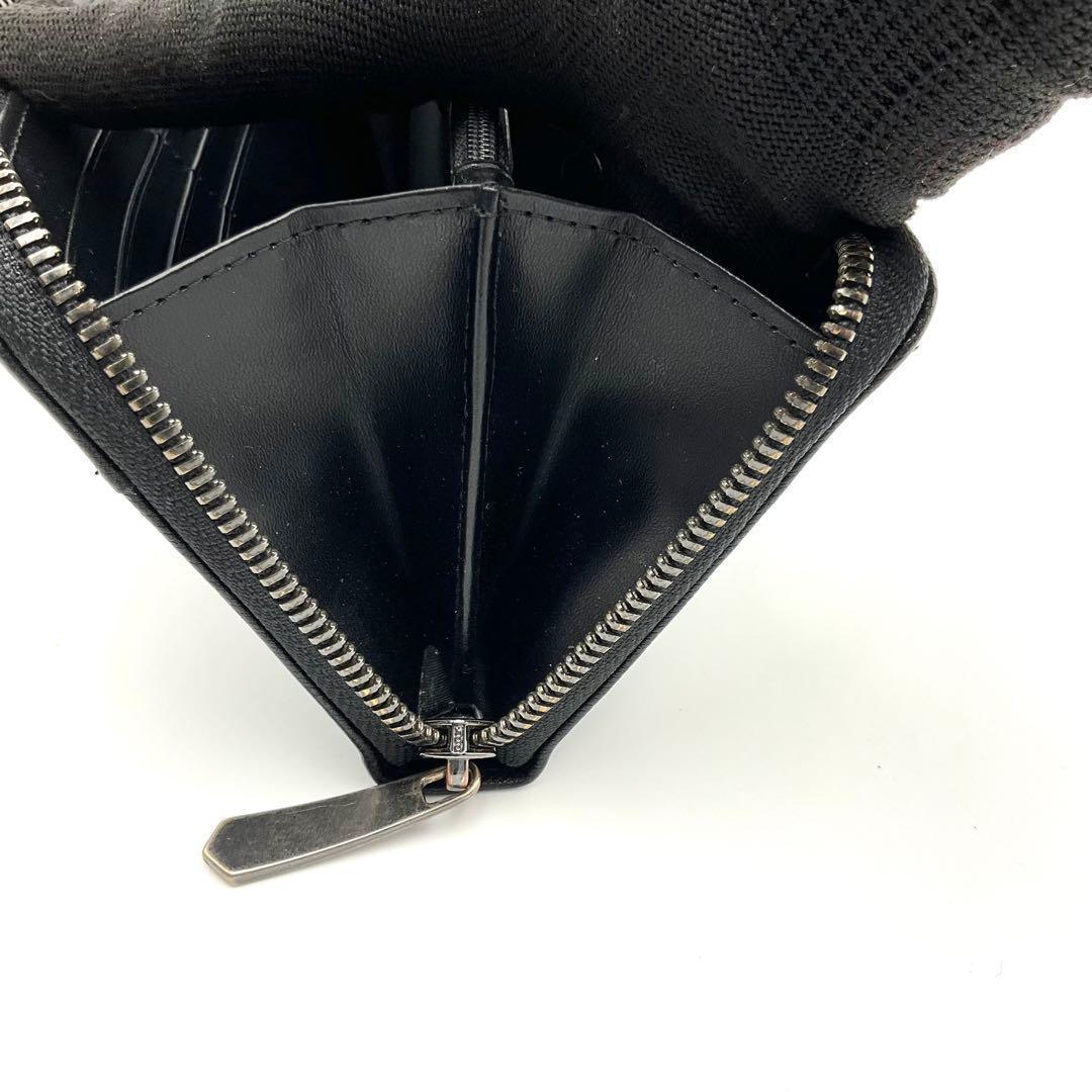 BLACKLABEL ブラックレーベル 長財布 クレストブリジ ラウンドジップ