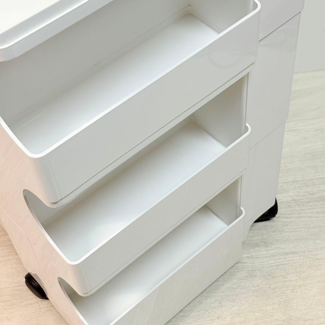 ボビーワゴン 3段2トレイ デスクワゴン キャスター付きワゴン B LINE