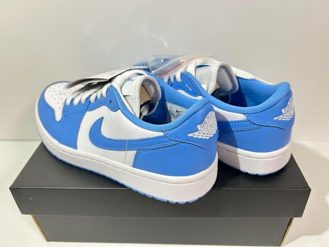 【新品】NIKE エアジョーダン1ロー ゴルフ \"UNC\" ユニバーシティブルー
