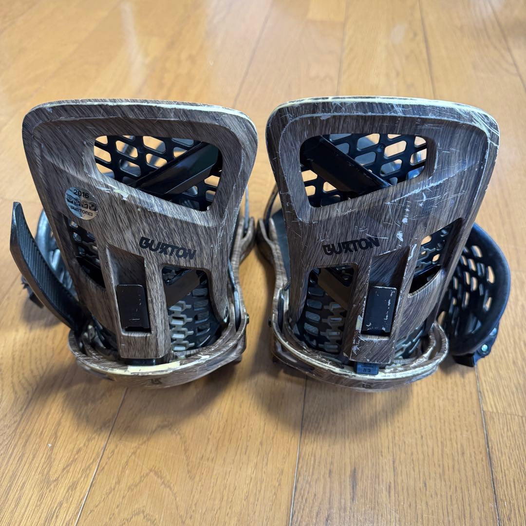 メンズ Burton ジェネシス Re:Flex スノーボードバインディング M