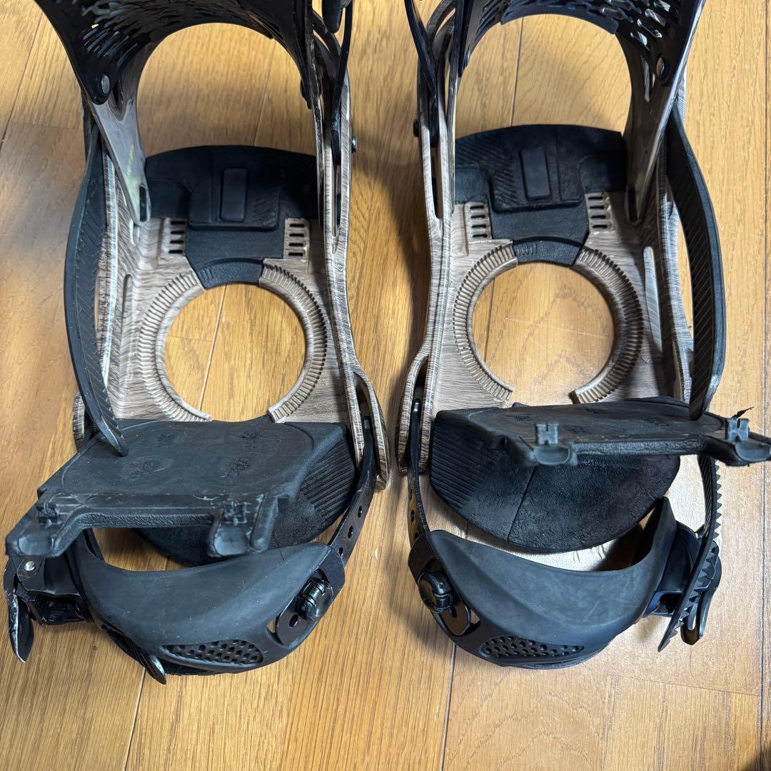 メンズ Burton ジェネシス Re:Flex スノーボードバインディング M