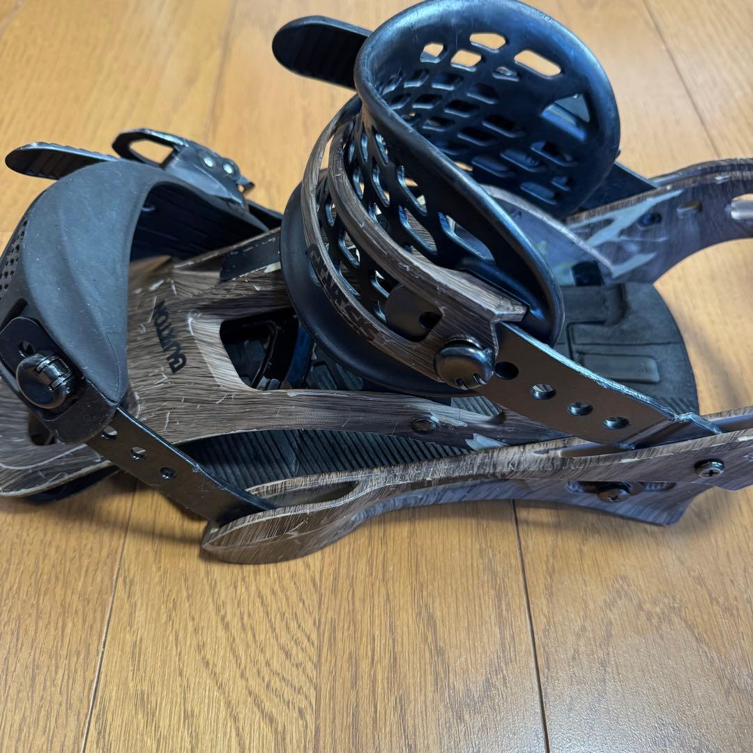 メンズ Burton ジェネシス Re:Flex スノーボードバインディング M