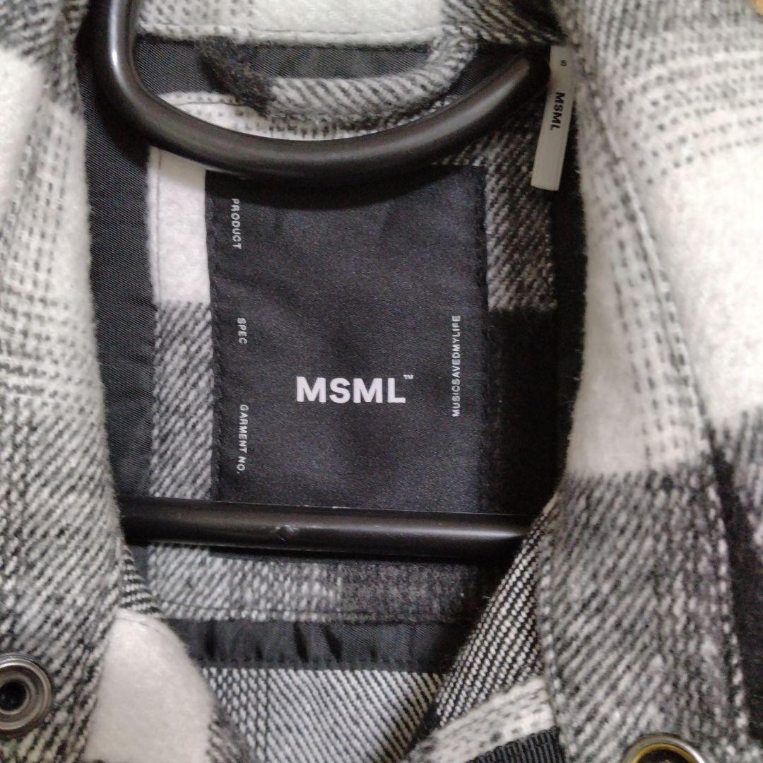 MSML チェック柄ジャケット