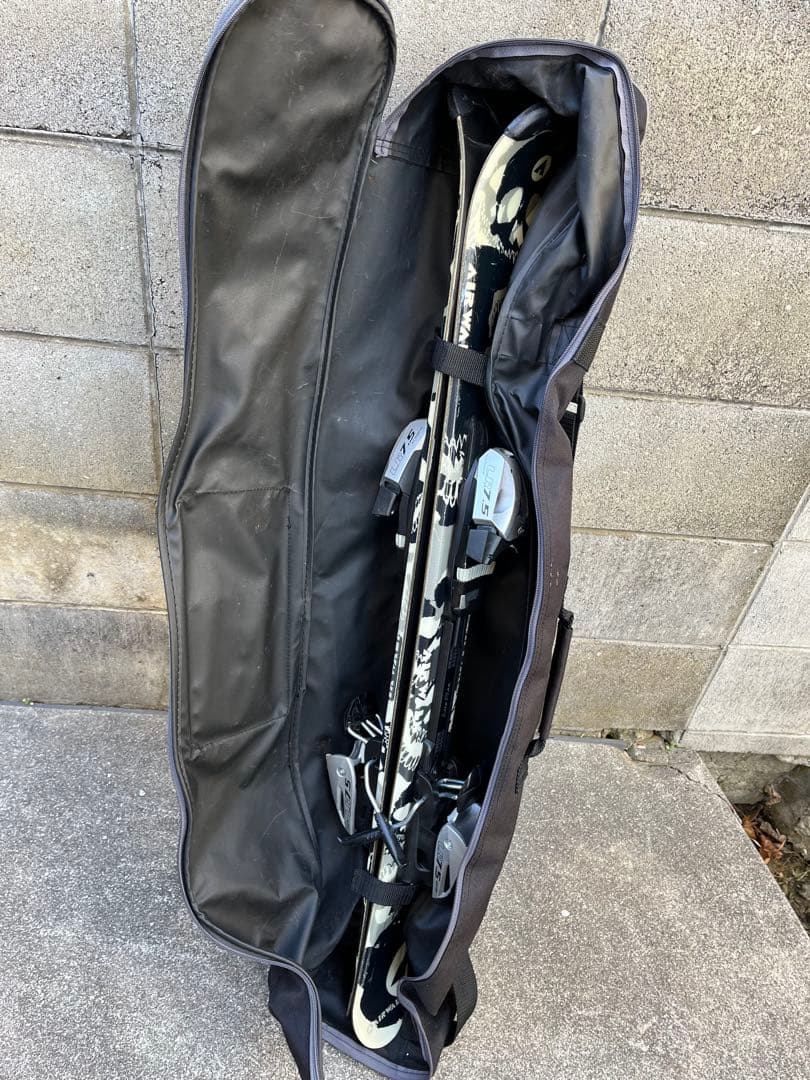 ファンスキー板　AIRWALK 金具　チロリア　収納ケース付き