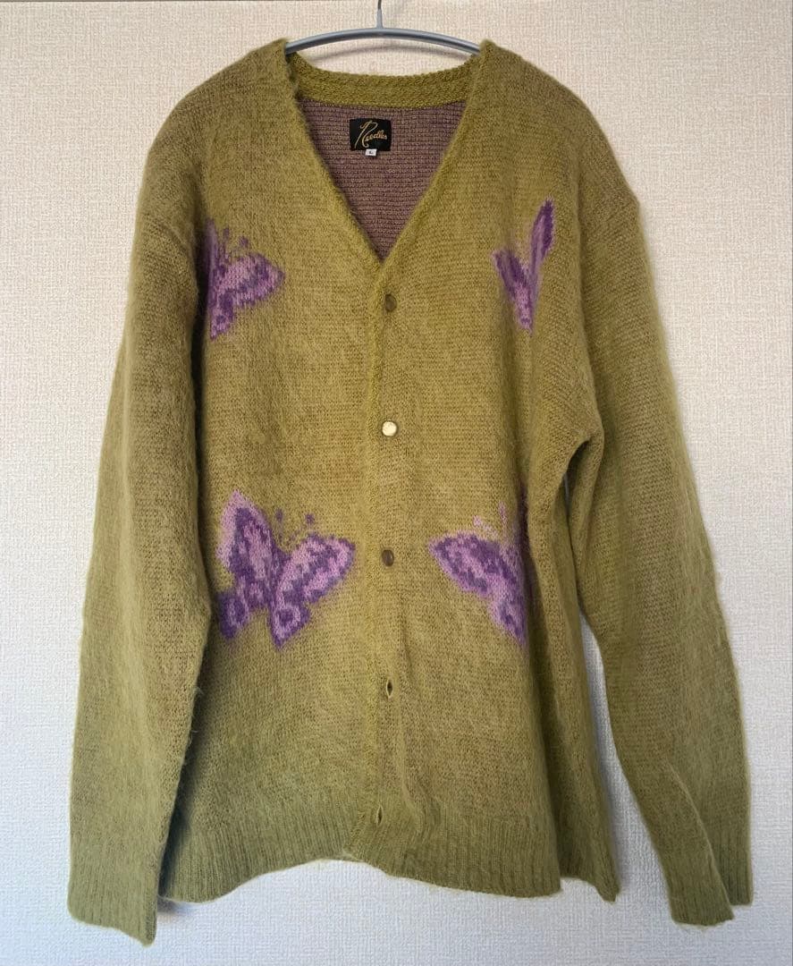 needles ニードルズARKnet別注 モヘアカーディガン