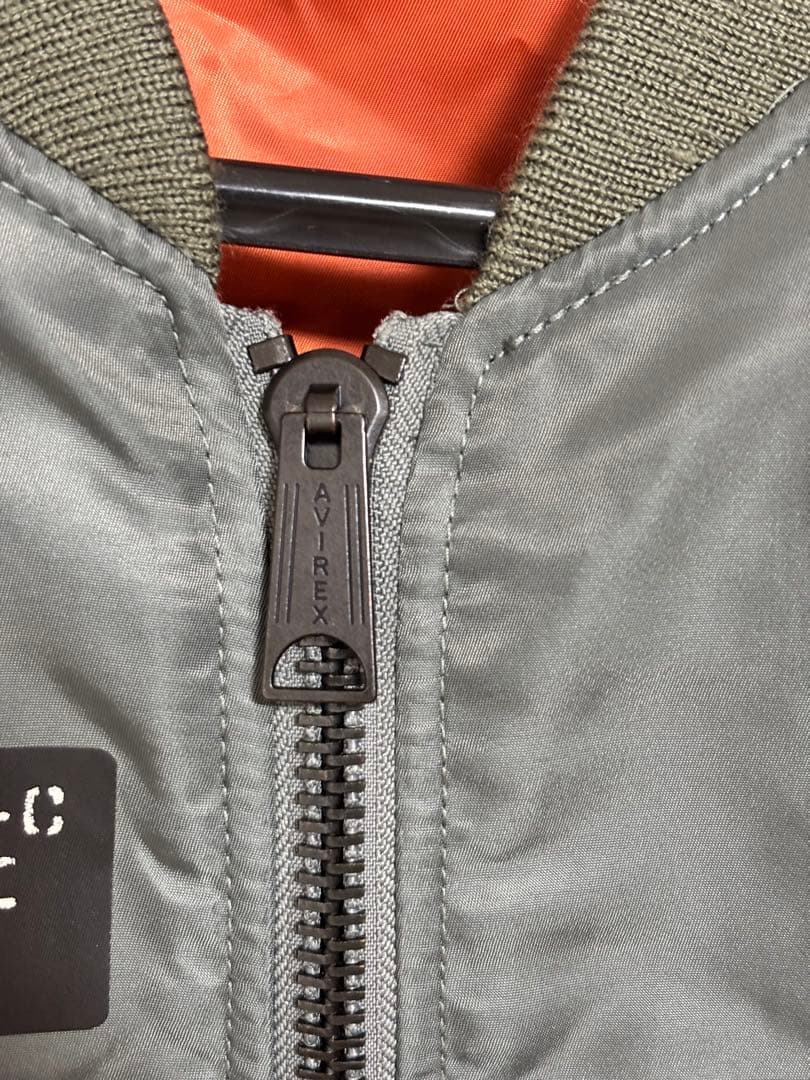 AVIREX MA-1 REBUILD フライトジャケット ステンシル M