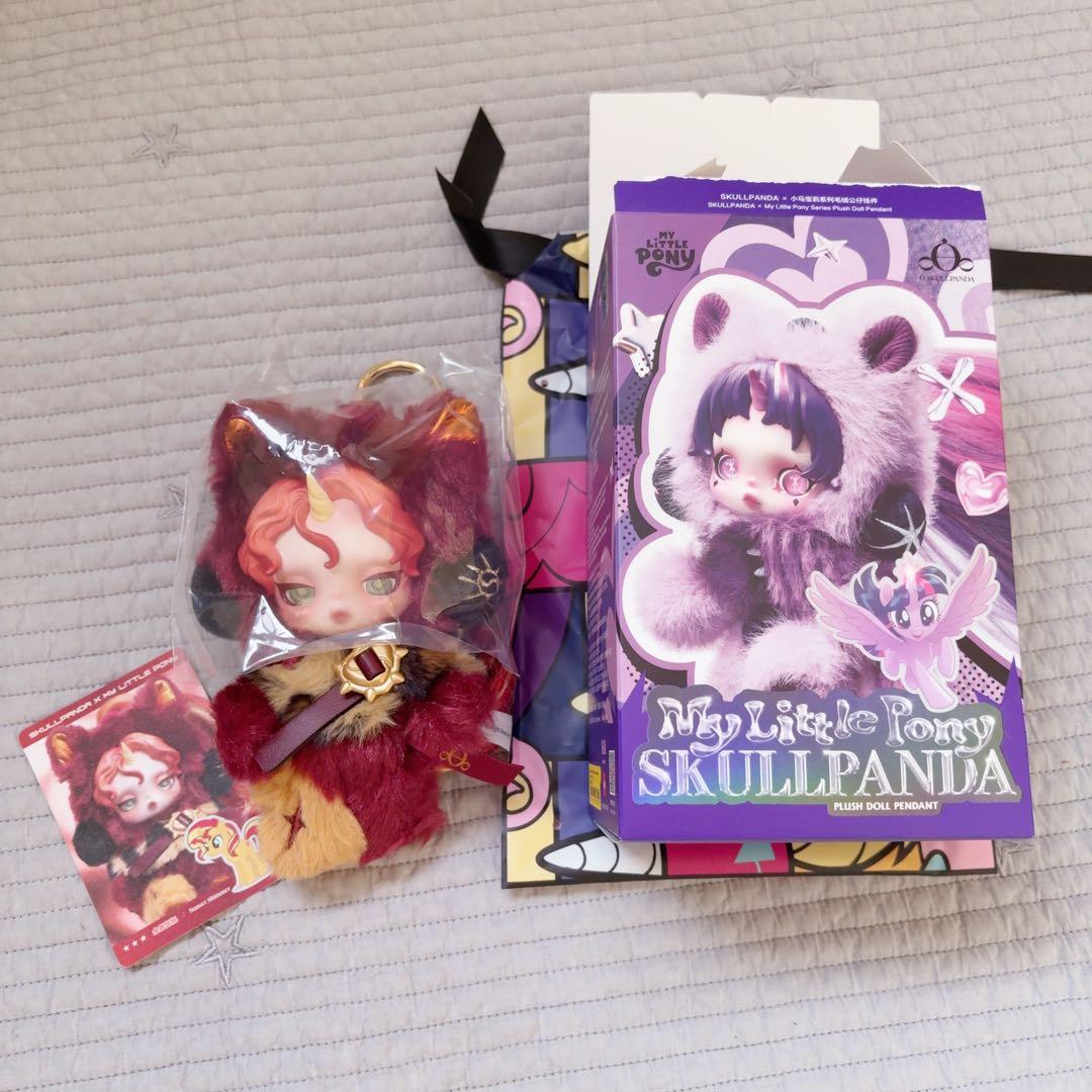 θSKULLPANDA × My Little Pony ぬいぐるみペンダント