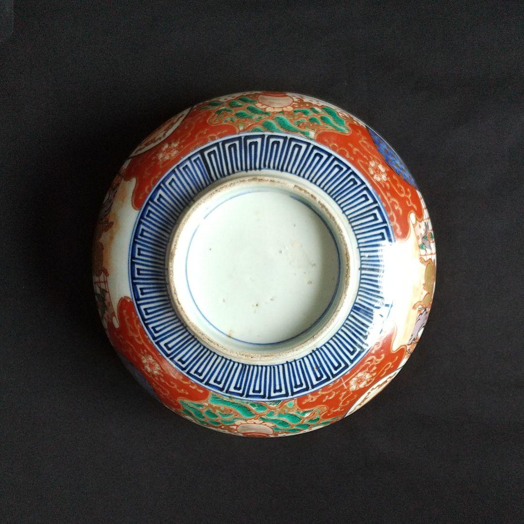 特別出品 古伊万里 金襴手 龍文鉢 江戸中期 美術館級 骨董 茶道具