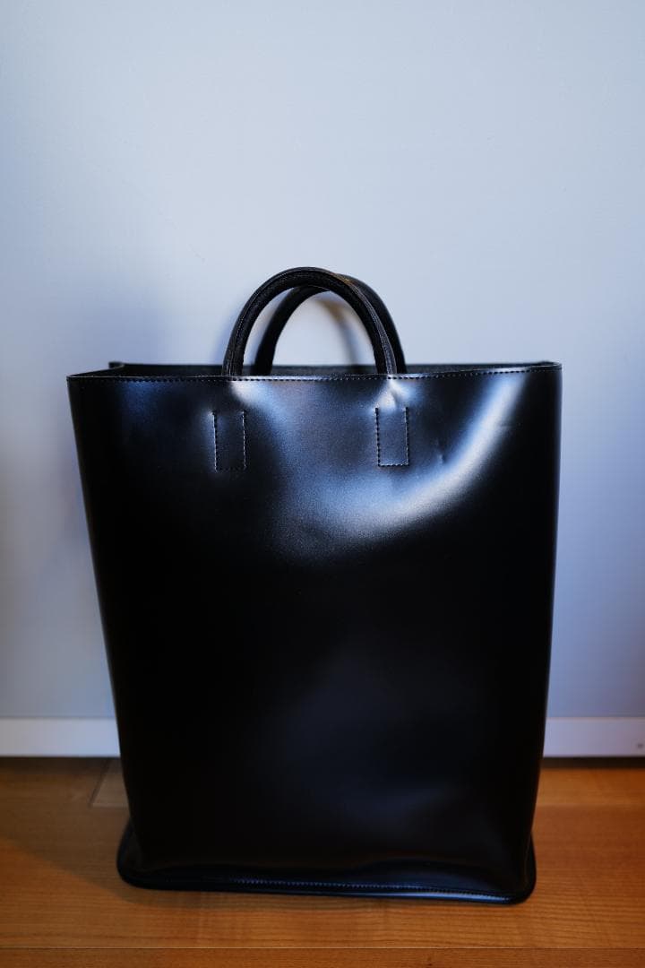PIENI TOTE L Black / レザートートバッグ