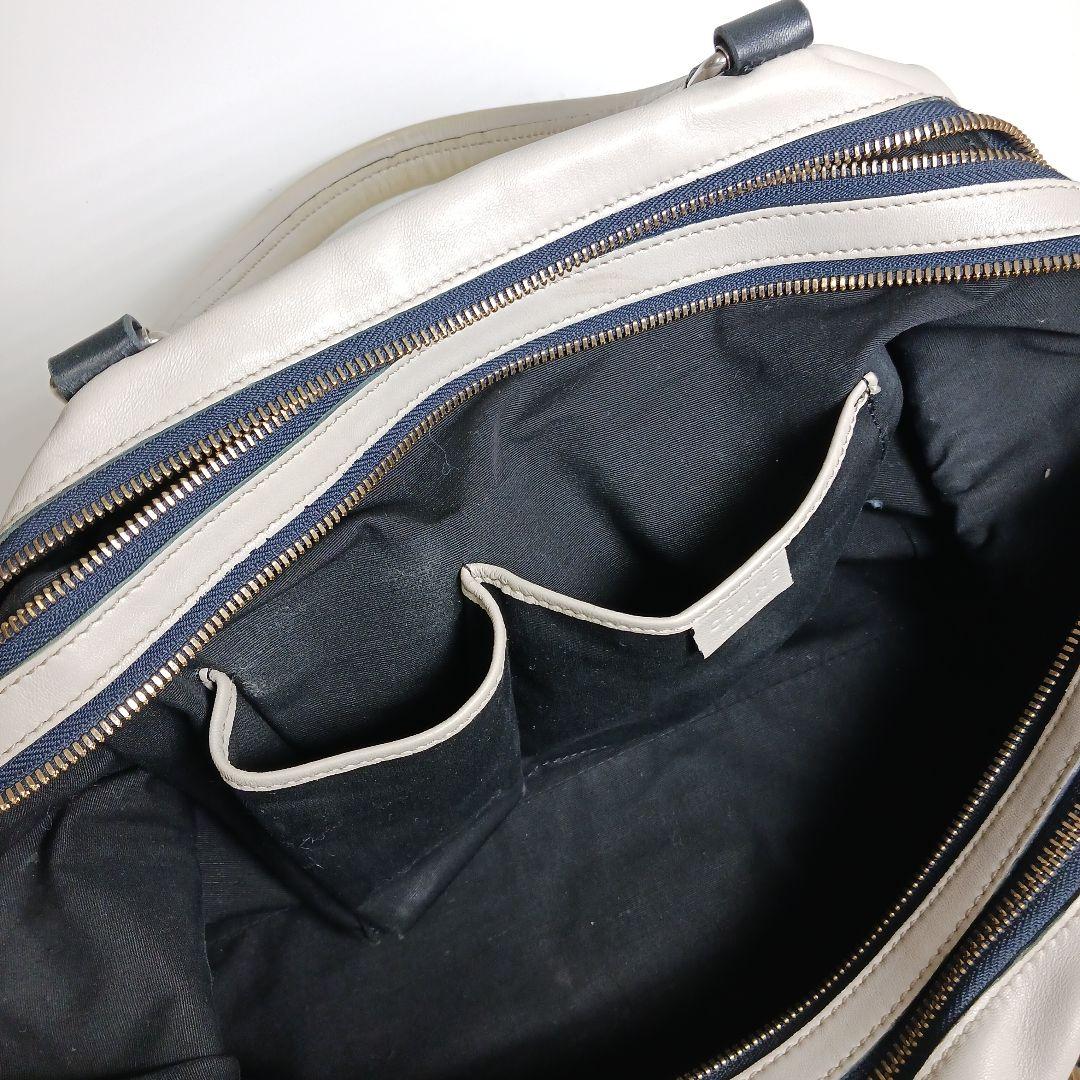 ✨良品✨セリーヌ　マリーヌ　スモールボストン ライトグレー