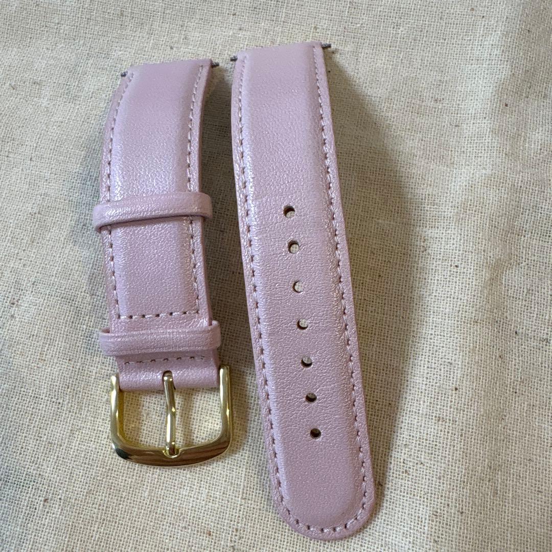 極美品⭐︎bonbon watch レインボーカメリア白蝶貝白ベルト/替ベルト付き