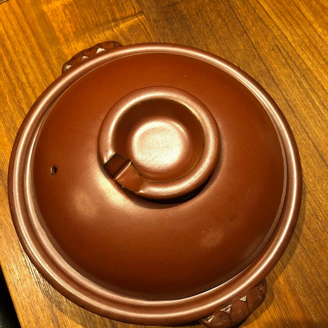 すっぽん鍋　鉄赤　10号