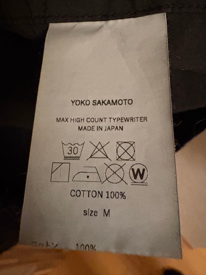 トップス yoko sakamoto \"BLOUSON SHIRT\" M