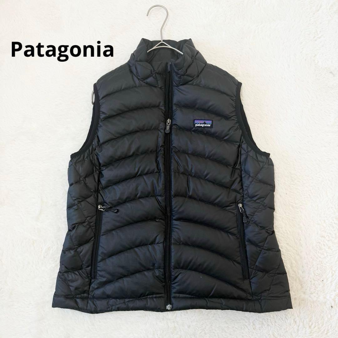 パタゴニア Patagonia ダウンベスト 軽量 洗える S ブラック 美品