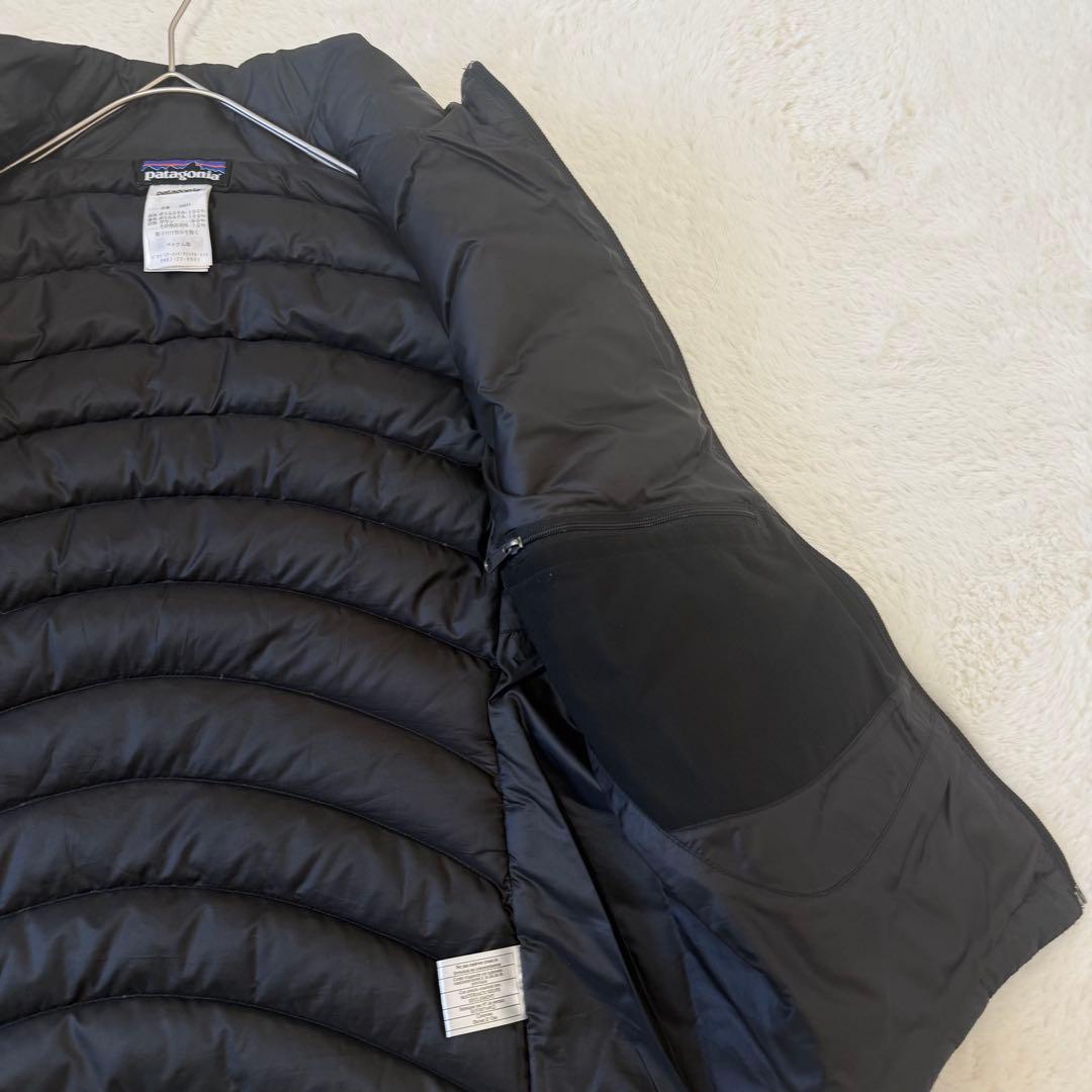 パタゴニア Patagonia ダウンベスト 軽量 洗える S ブラック 美品
