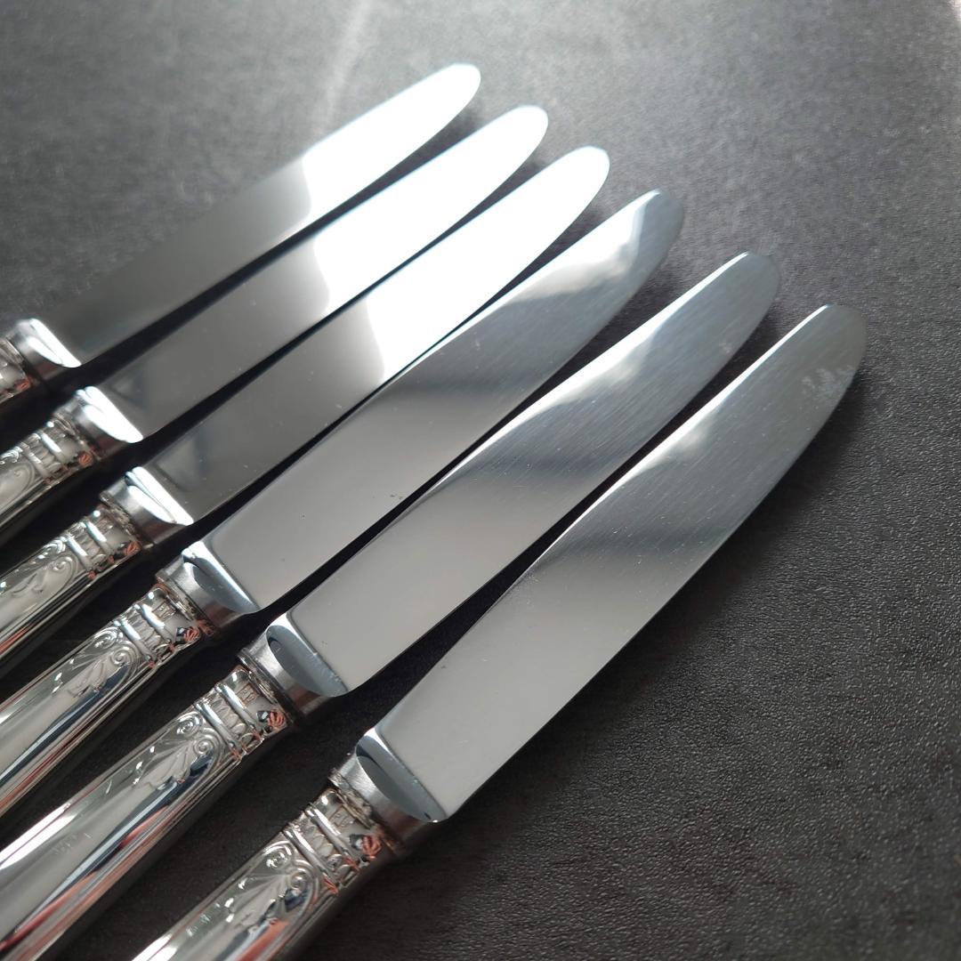 希少 クリストフル マルメゾン デザートナイフ 6点 変色あり