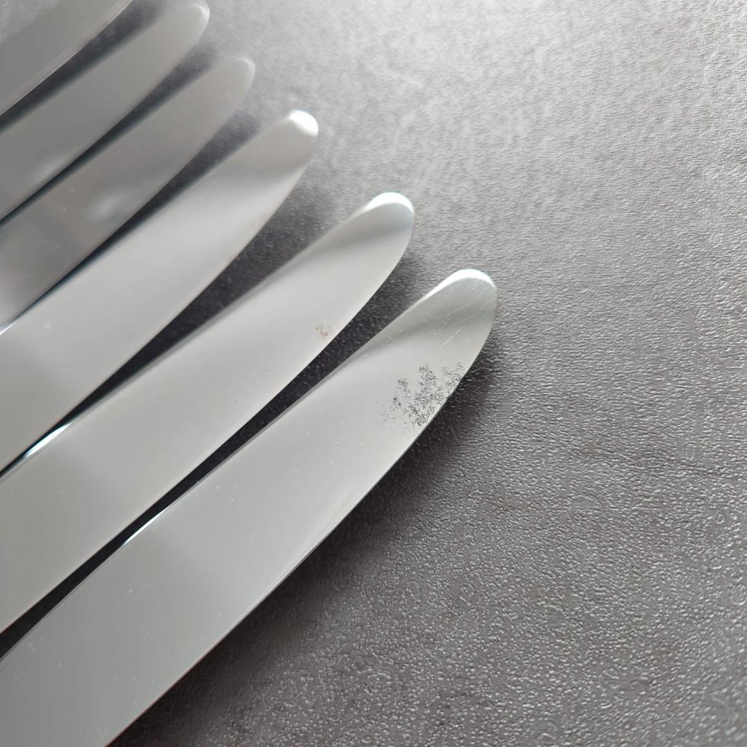 希少 クリストフル マルメゾン デザートナイフ 6点 変色あり