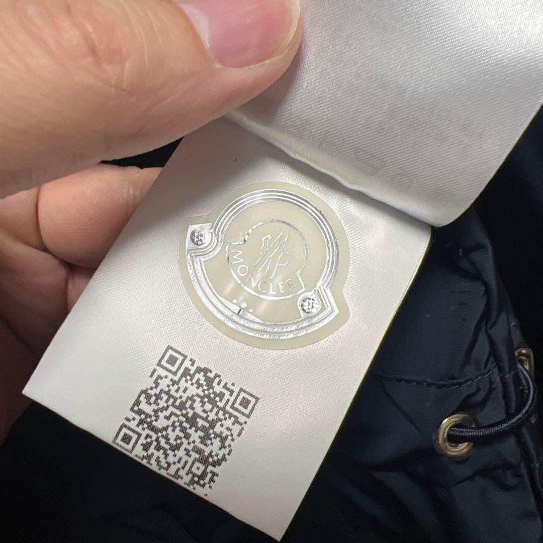 MONCLER モンクレール　ANTHEMIS ナイロンコート　ネイビー　0