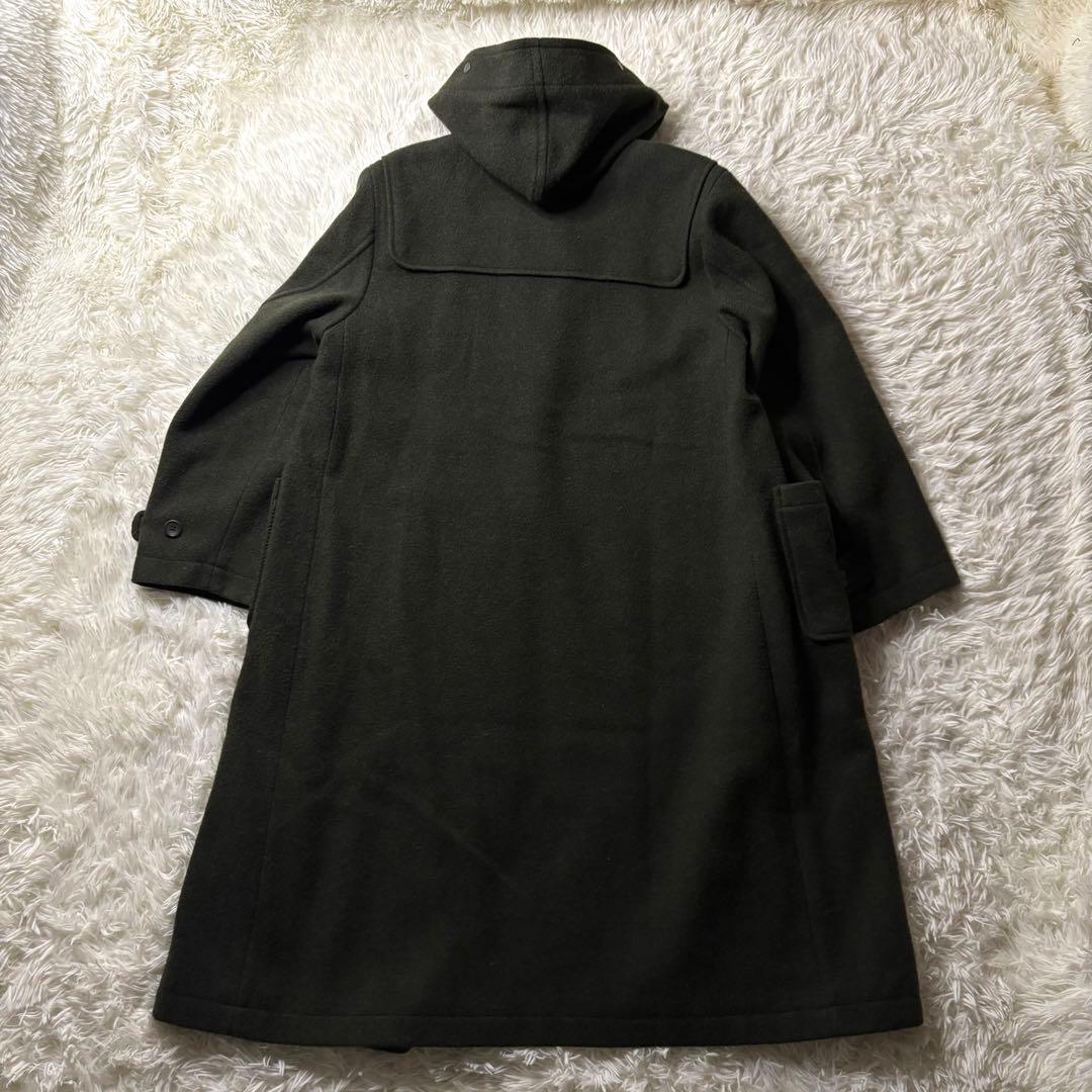 未使用級✨ BEAMS BOY モッサー ロングダッフルコート OLIVE