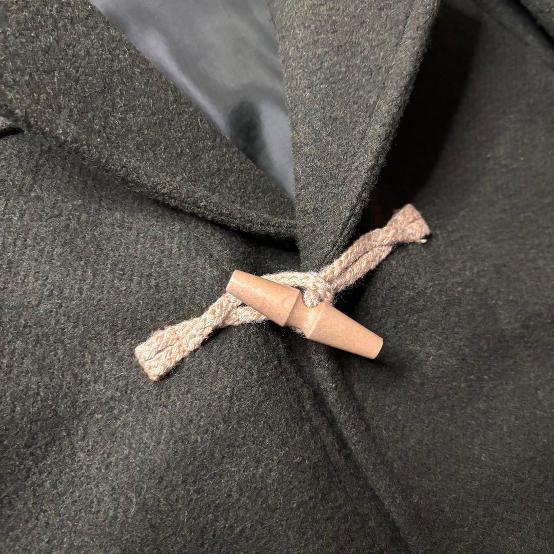 未使用級✨ BEAMS BOY モッサー ロングダッフルコート OLIVE