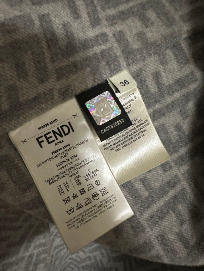 BORI FENDI FF8839 A5HD コート