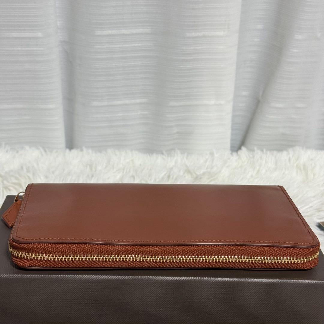 ⭐️未使級⭐️ココマイスター　ブライダルレザー　ラウンドファスナー　長財布