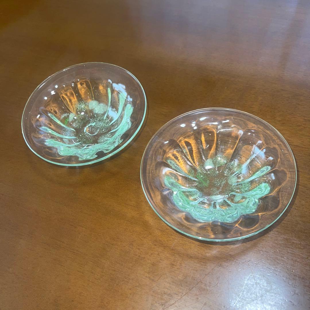 おおやぶみよ　ガラス デザートカップ 2個セット