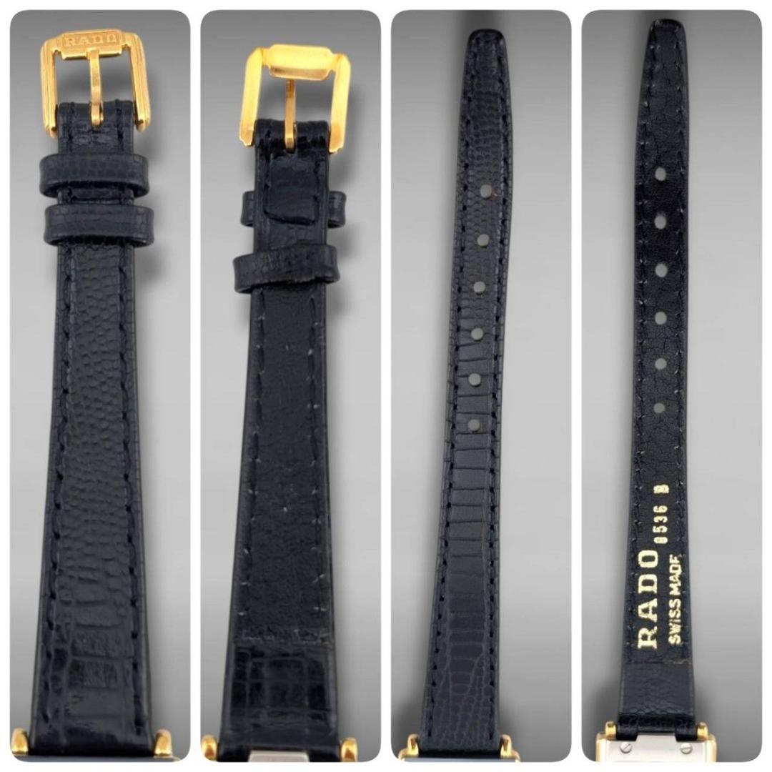 【新品電池・稼働・美品】 ラドー フローレンス 2Pダイヤ サファイアクリスタル