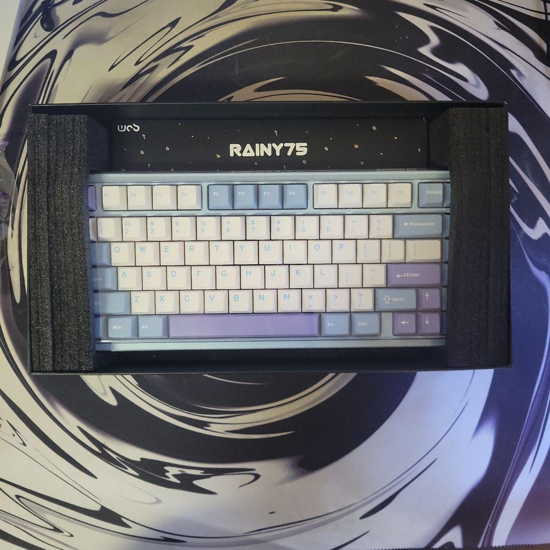 キーボード WOBKEY Rainy 75 Color Blue
