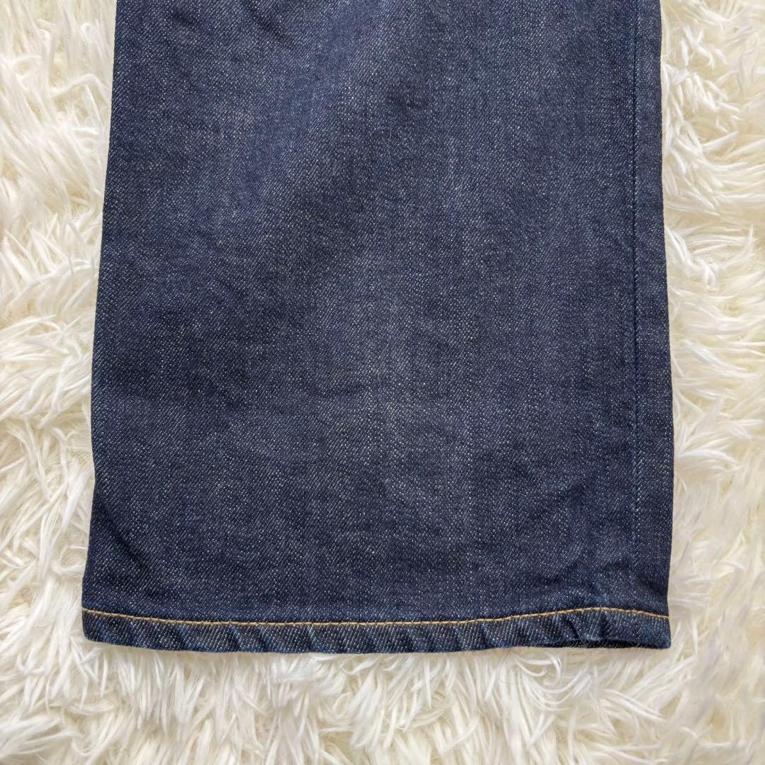 【未使用級】YANUK LEA レア 24 ボーイズストレートデニム インディゴ