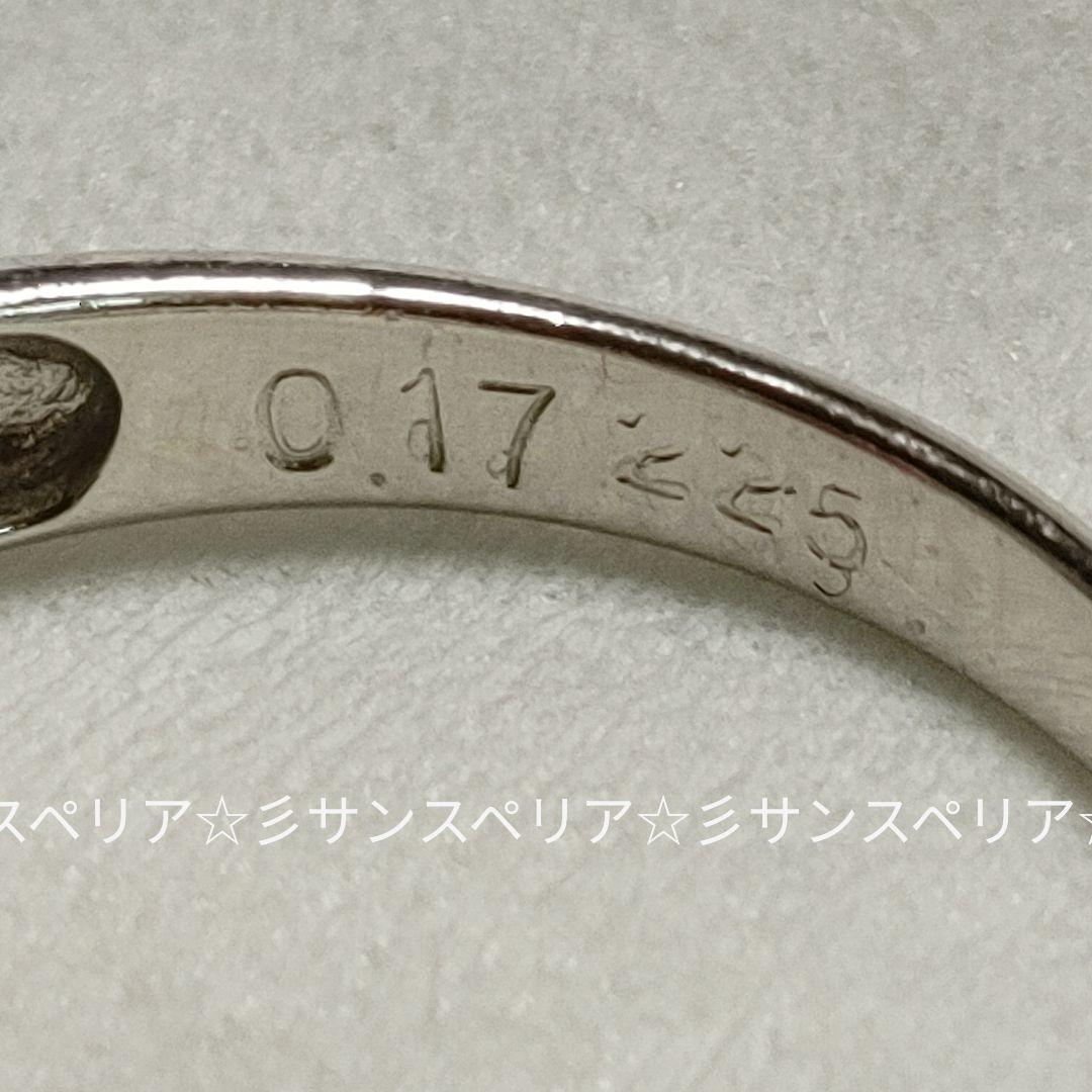 Pt900ロードライトガーネット2.25ctとダイヤモンドのデザインリング ソ付