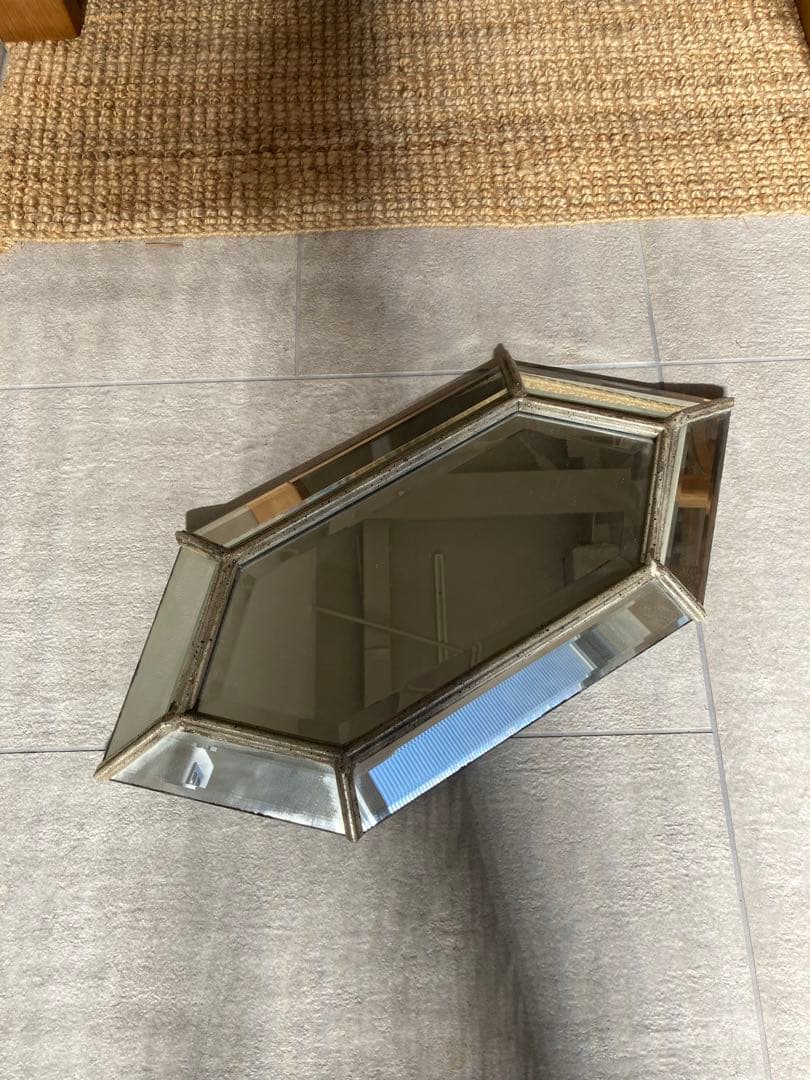 六角形　ミラー   鏡