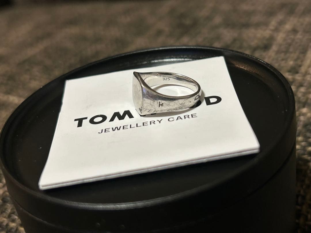 TOMWOOD トムウッド　シグネットクッションリング 48 国内正規購入品⭐︎