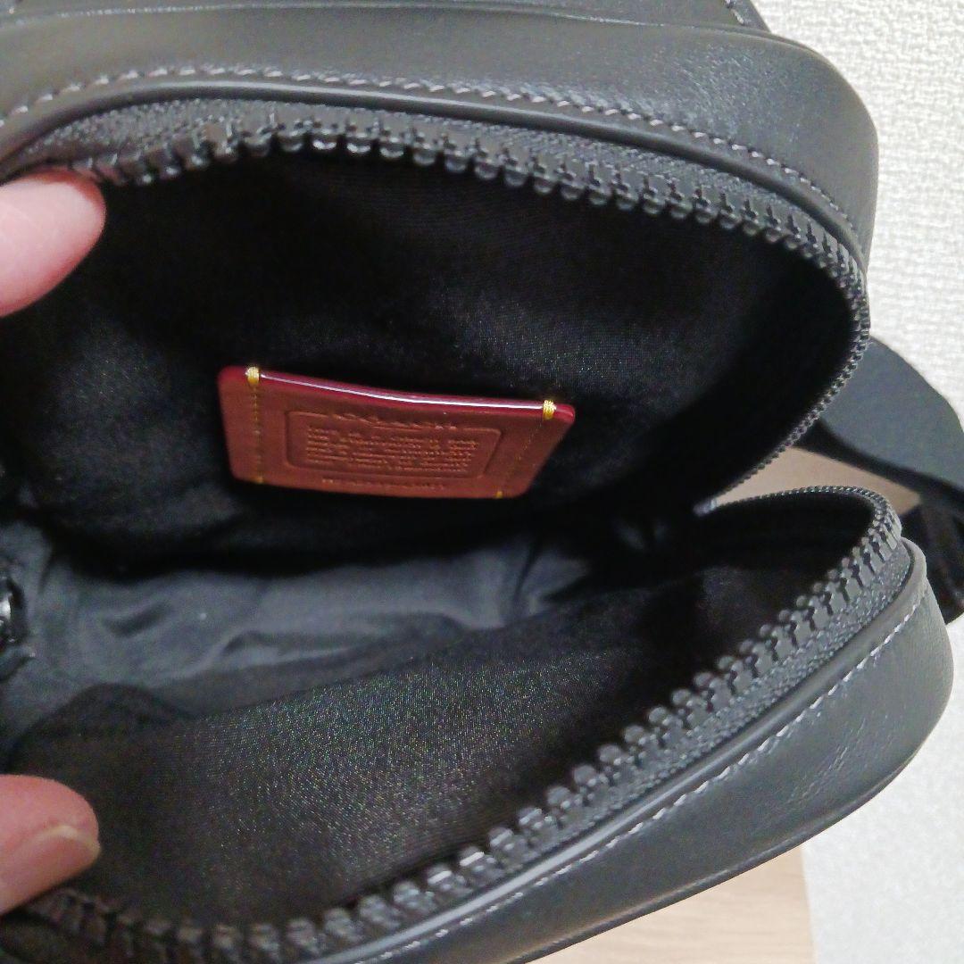 専用【美品】COACH レーサー スリング パック 《ブラック》不織布袋付き