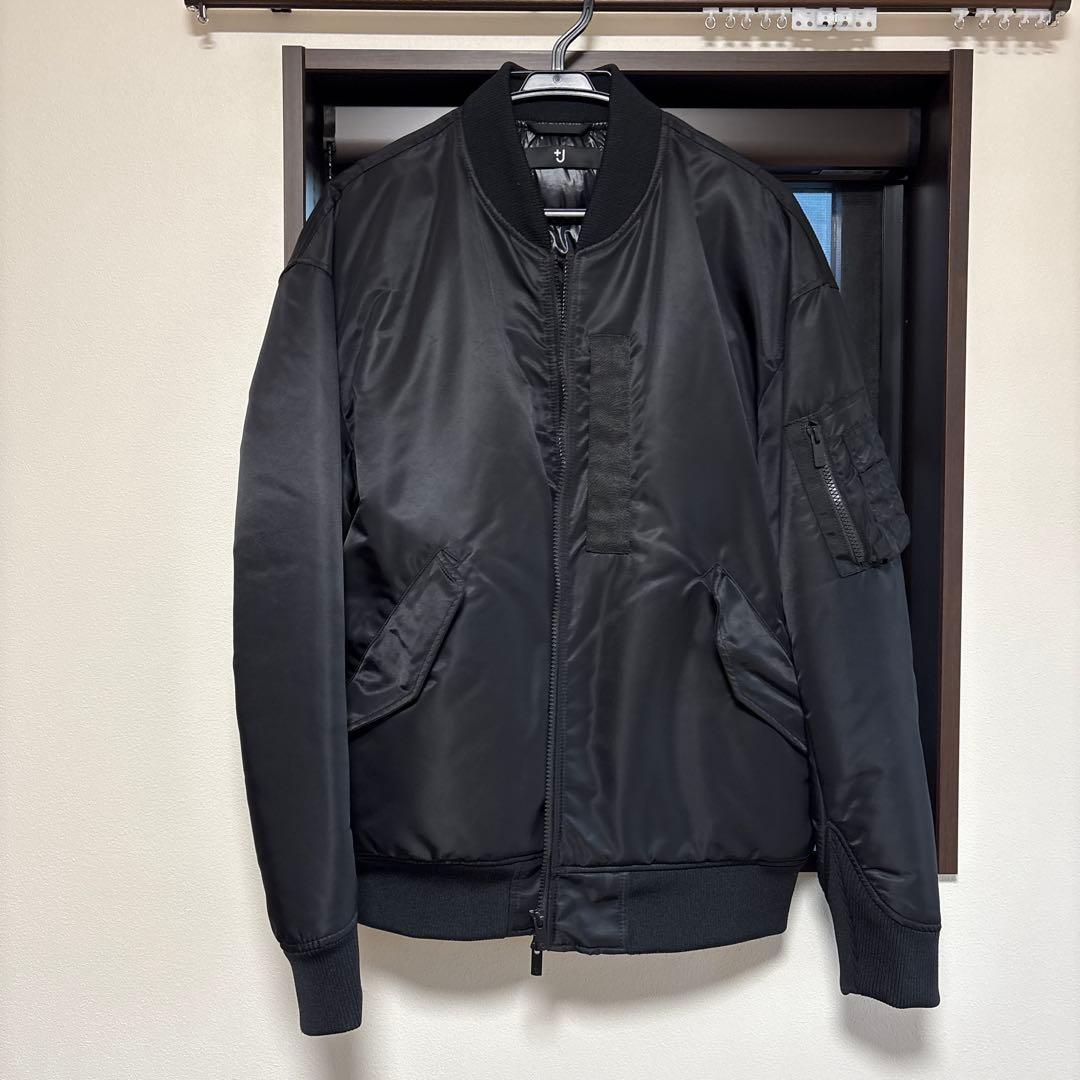 ブラック MA-1 フライトジャケット　UNIQLO × Jil sander