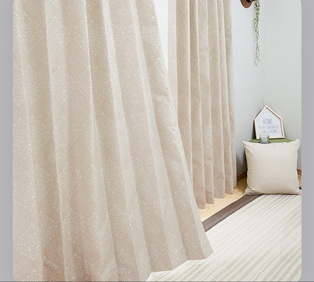 ※5月末に処分予定！ニトリ 遮光1級 遮熱・遮音カーテン100×200×4