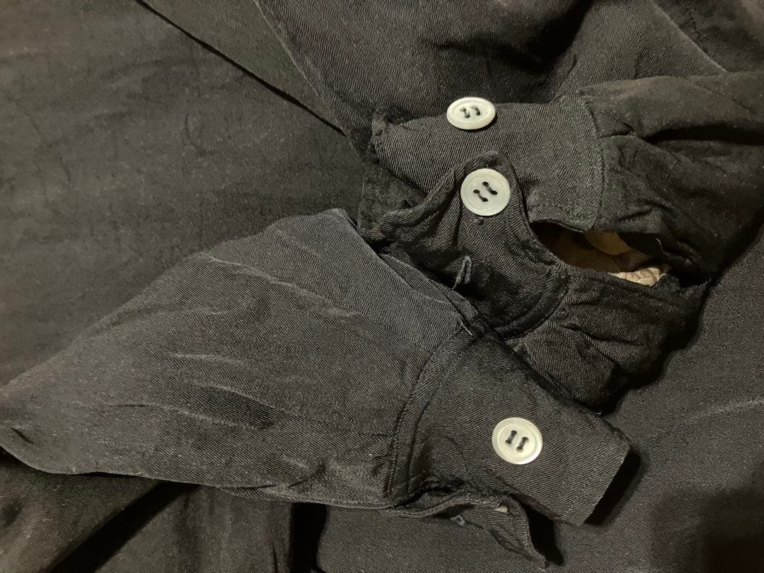 ぴ*ん様 50s vintage black gabardine