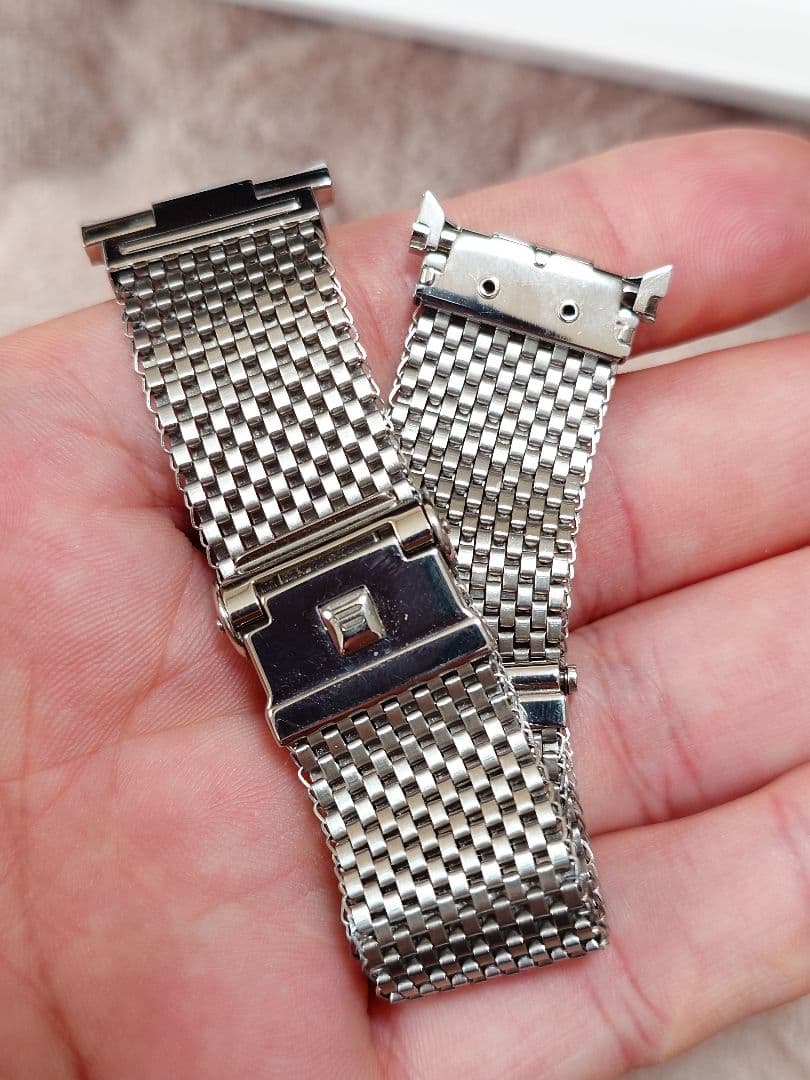 時計ベルト メッシュ ブレスレット Forstner Komfit フォースナー