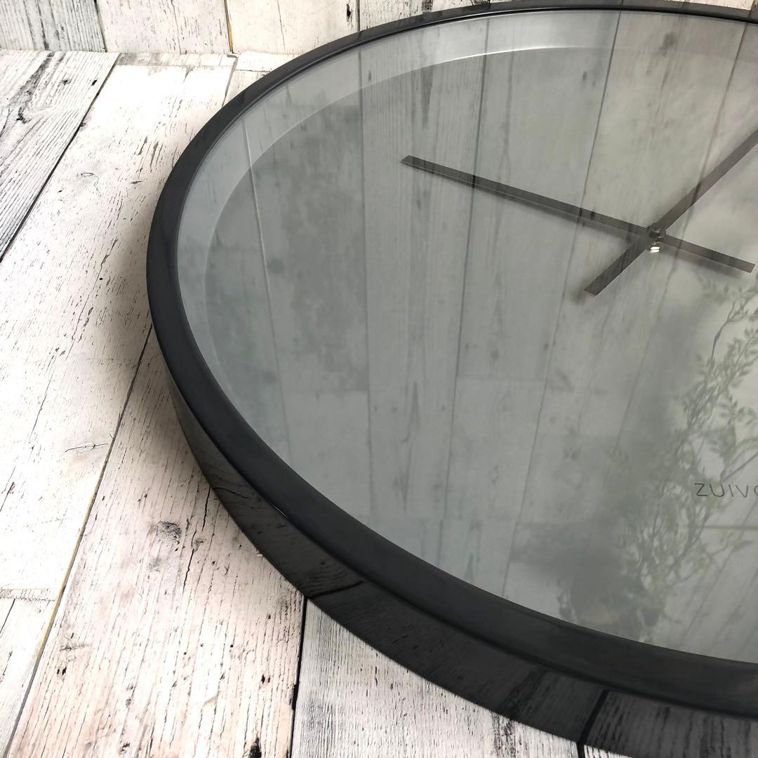 【美品】zuiver ザイファー 壁掛け時計　約60cm × 60cm