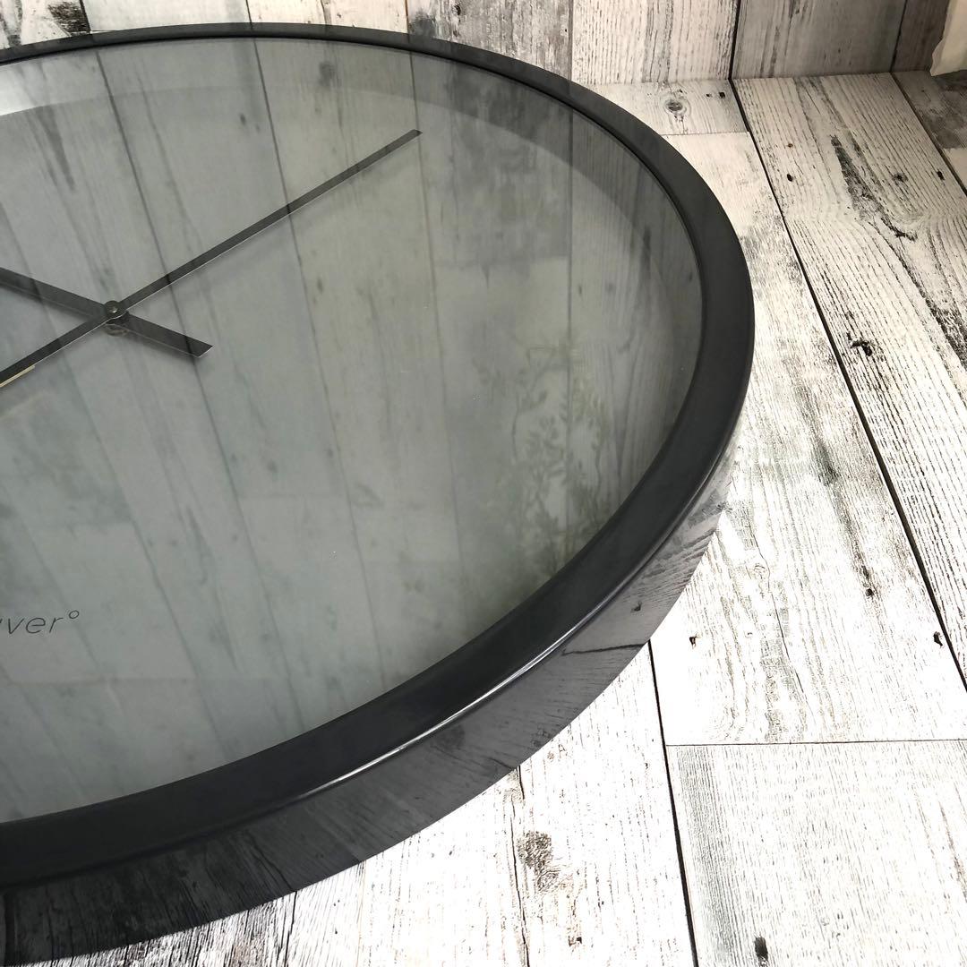 【美品】zuiver ザイファー 壁掛け時計　約60cm × 60cm