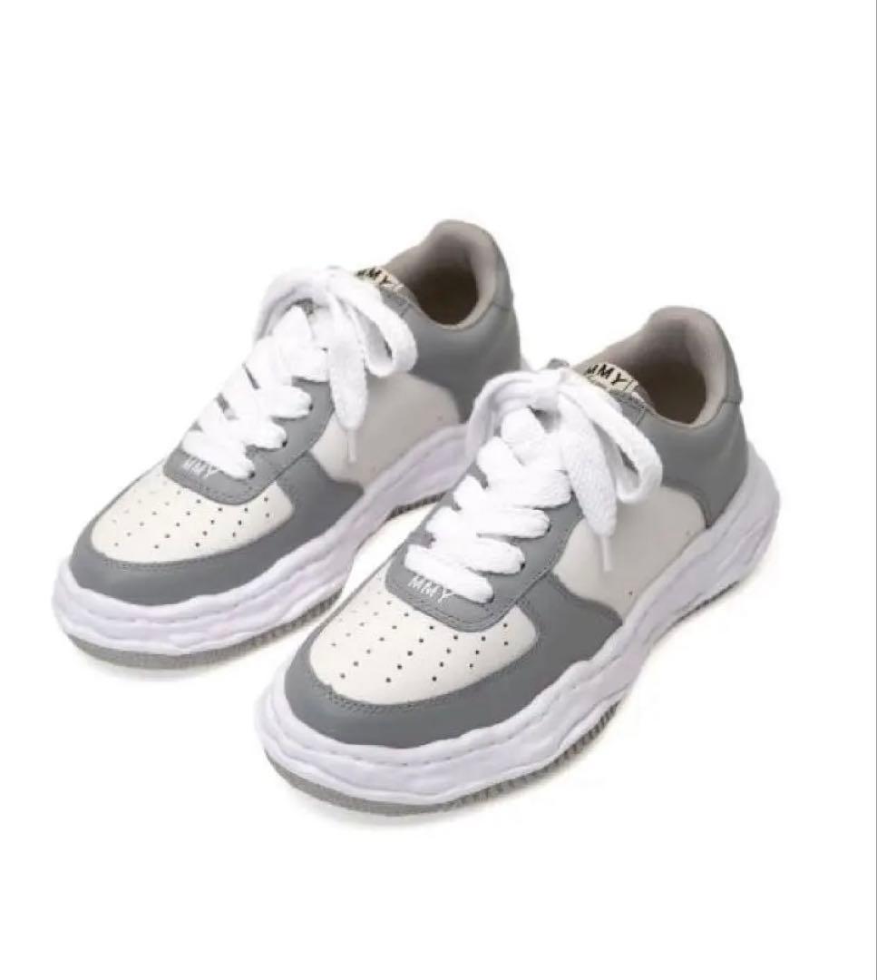 わにMIHARA YASUHIRO WAYNE OG レザー　スニーカー