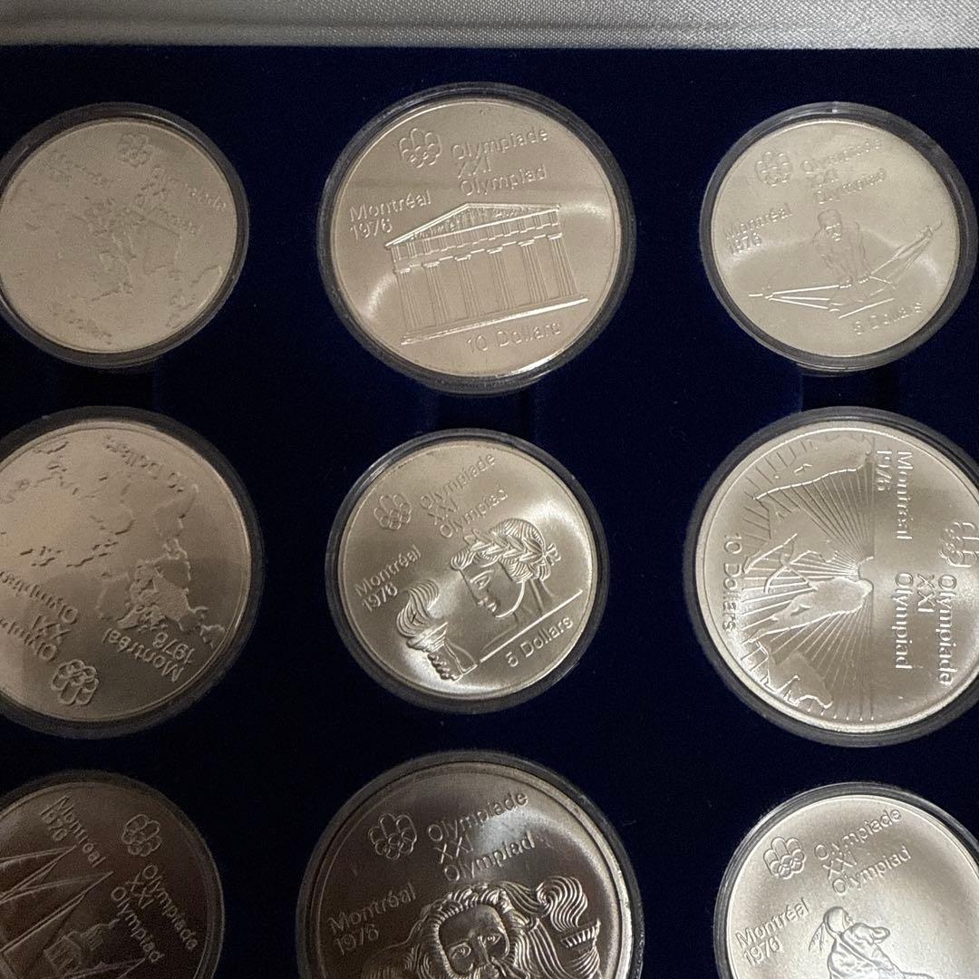 記念銀貨　カナダオリンピック　1976年　28枚
