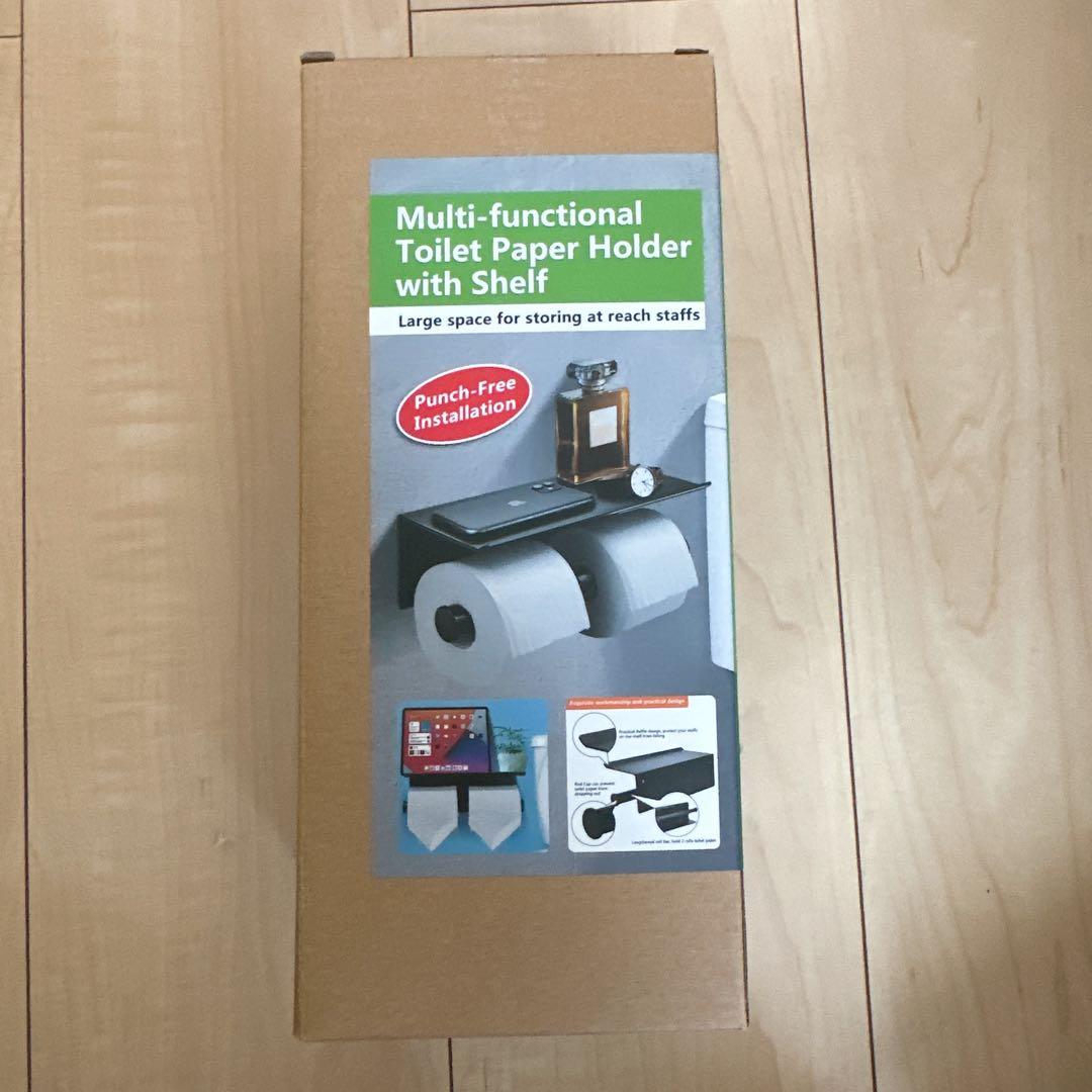 壁掛けティッシュロールディスペンサー収納 ティッシュロール収納ラック