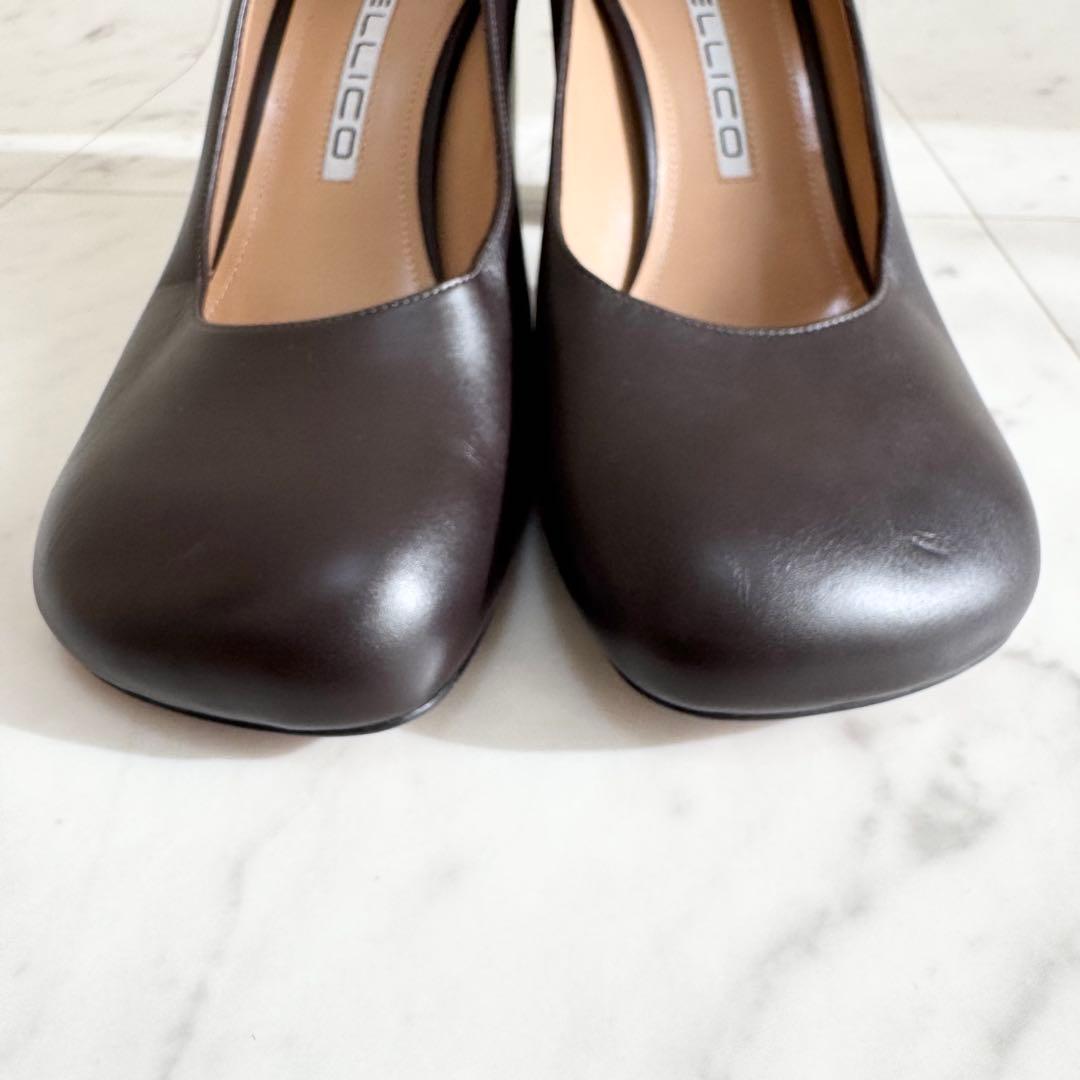 【美品】PELLICO MILENA ミレーナ ペリーコ スクエアトゥ パンプス