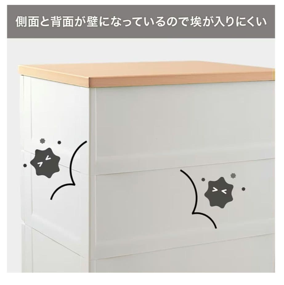 天馬(Tenma) フィッツプラス 7段 幅65×奥行41×高さ144cm